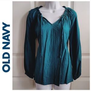 Greenish Blue Blouse